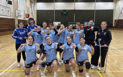 Starší žákyně postoupily do žákovské ligy