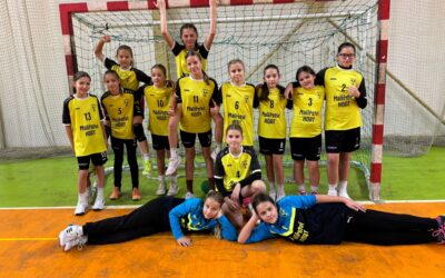 Mladší žákyně na turnaji JMK v Bohunicích