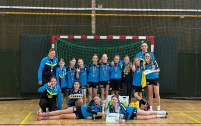 Mladší žákyně na domácím turnaji stříbrné